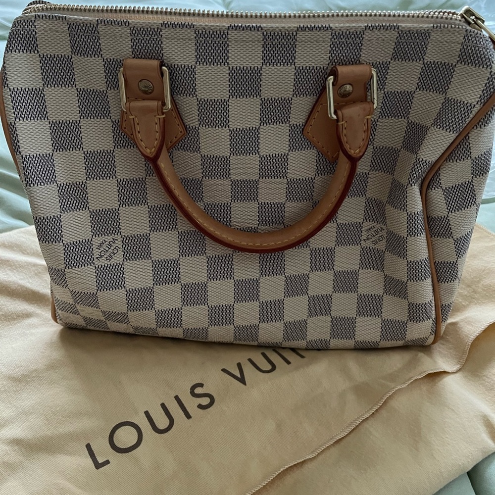 Louis Vuitton Damier Azur Speedy 25